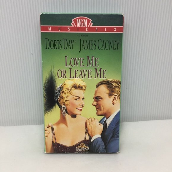 VHS Love Me Or Leave Me Doris Day James Cagney Musical - Picture 1 of 3